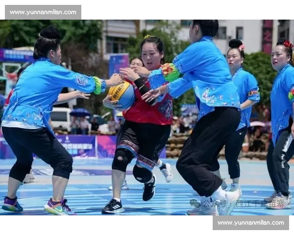 姑妈篮球公益邀请赛：点燃乡村振兴新引擎